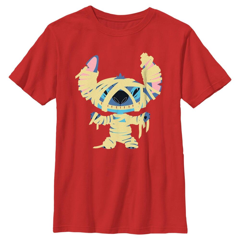 Boys Lilo Stitch Halloween Mummy Stitch Tshirt